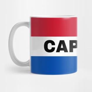 Capiatá City in Paraguay Flag Colors Mug